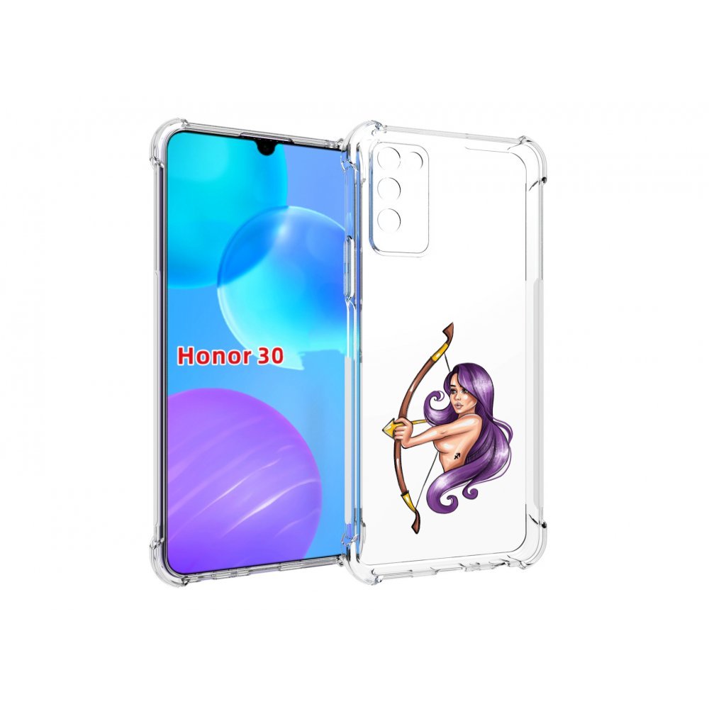 

Чехол MyPads Девушка-Стрелец женский для Huawei Honor 30 Lite, Tocco