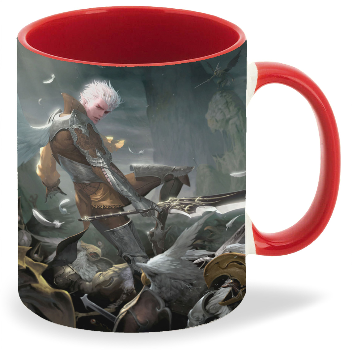 

Кружка CoolPodarok lineage 2 kamael Битва Камаэли, lineage 2 kamael Битва Камаэли