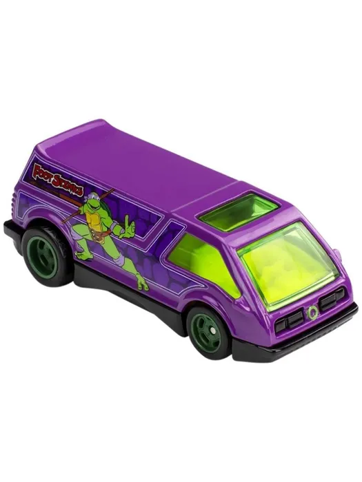 

Машинка Hot Wheels PREMIUM Тематическая премиальная TURTLES DREAM VAN XGW DLB45/HCN93, Фиолетовый