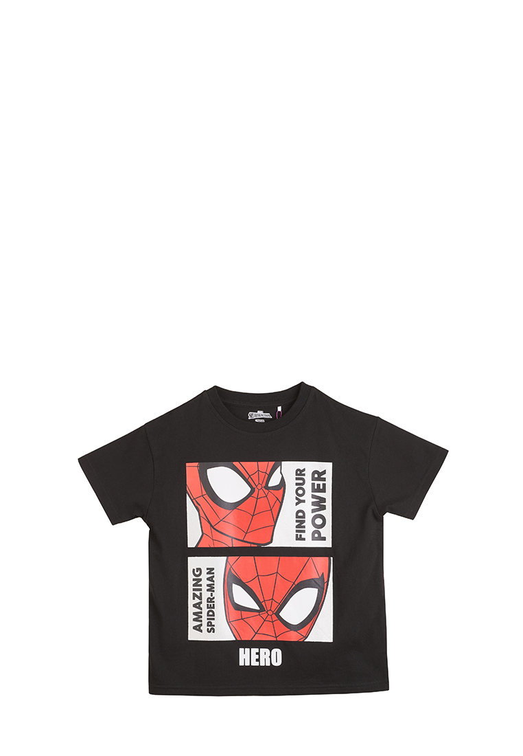 фото Футболка детская spider-man ss22sm1201448 цв. черный р. 110