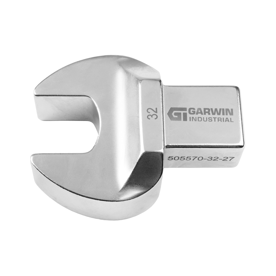 Насадка GARWIN INDUSTRIAL 505570-32-27 для дин. ключа рожковая 32 мм посадка 27х36 вешалка 3 рожковая