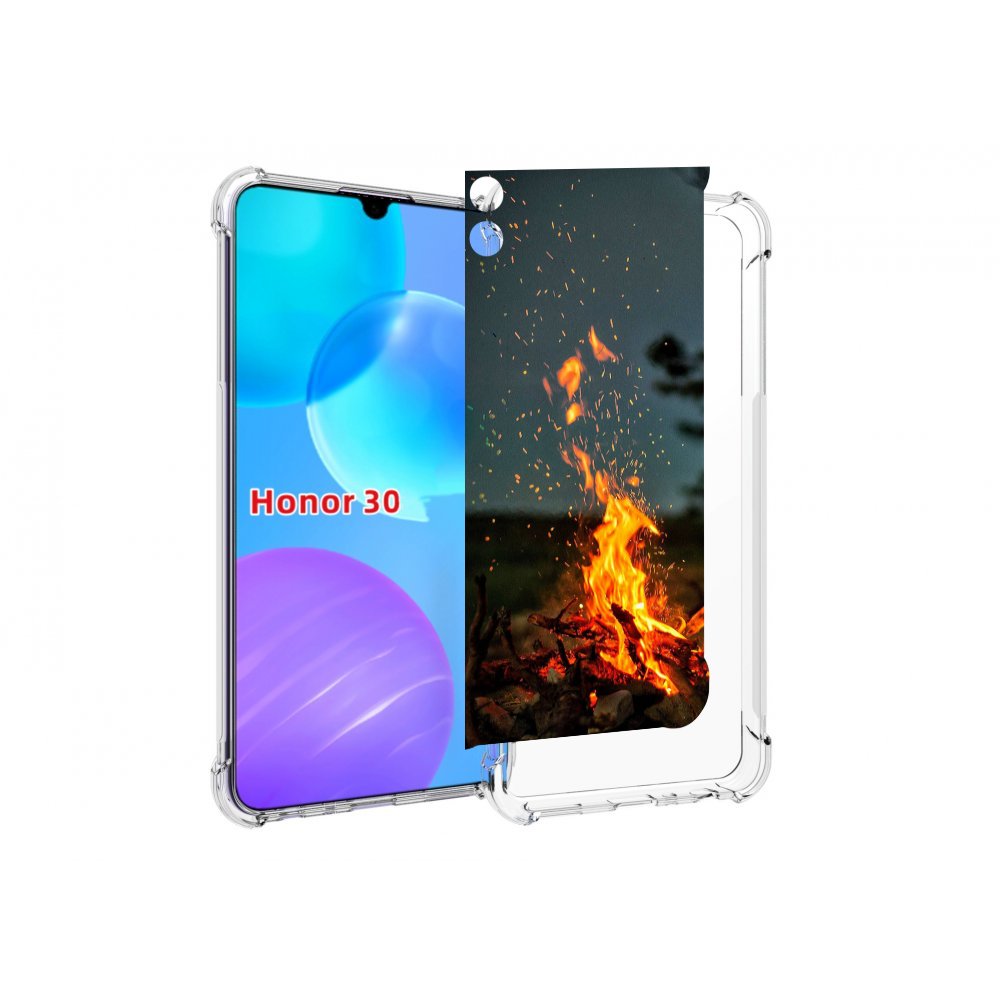 

Чехол MyPads Костер-ночное-небо для Huawei Honor 30 Lite, Tocco