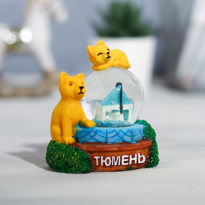 

Снежный шар «Тюмень. Мост влюблённых»