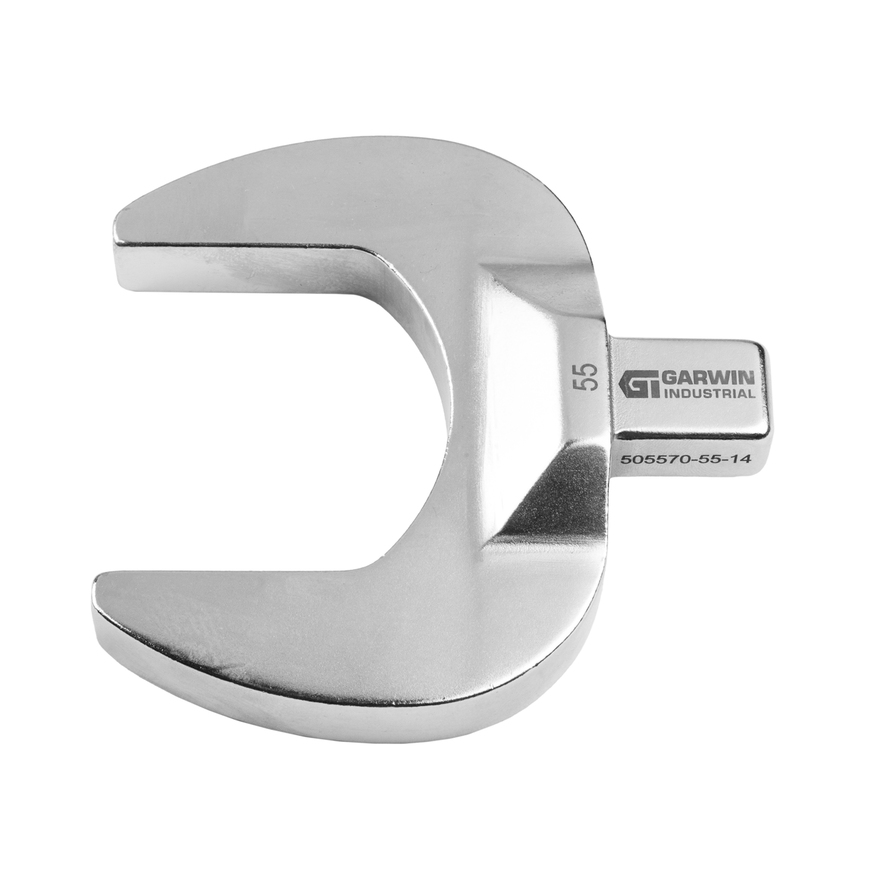 Насадка GARWIN INDUSTRIAL 505570-55-14 для дин. ключа рожковая 55 мм, посадка 14х18