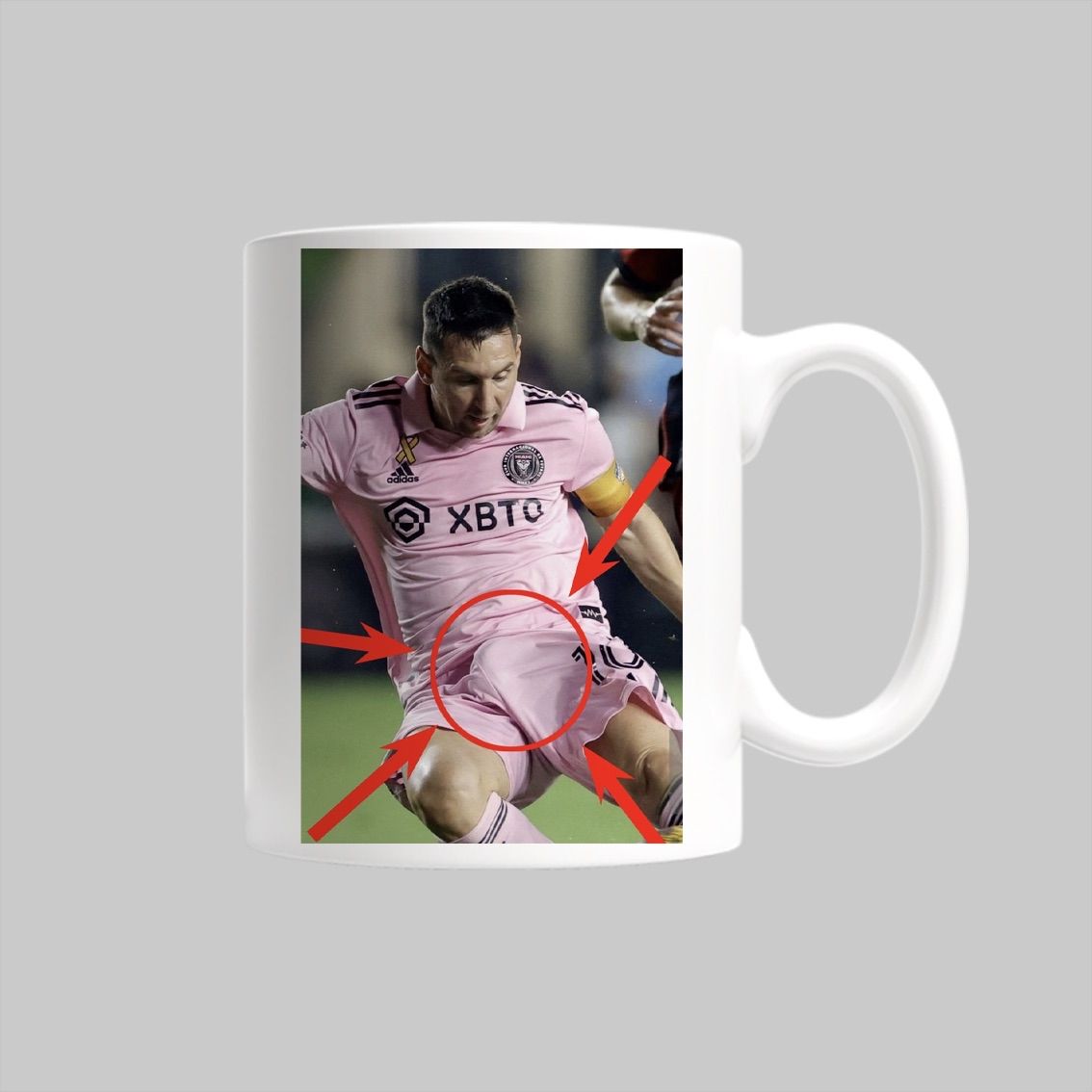 

Кружка Lionel Messi Лионель Месси Футболисту Football Soccer