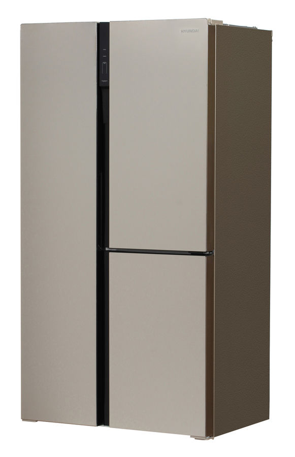 Холодильник HYUNDAI CS5073FV бежевый холодильник hyundai cs5073fv