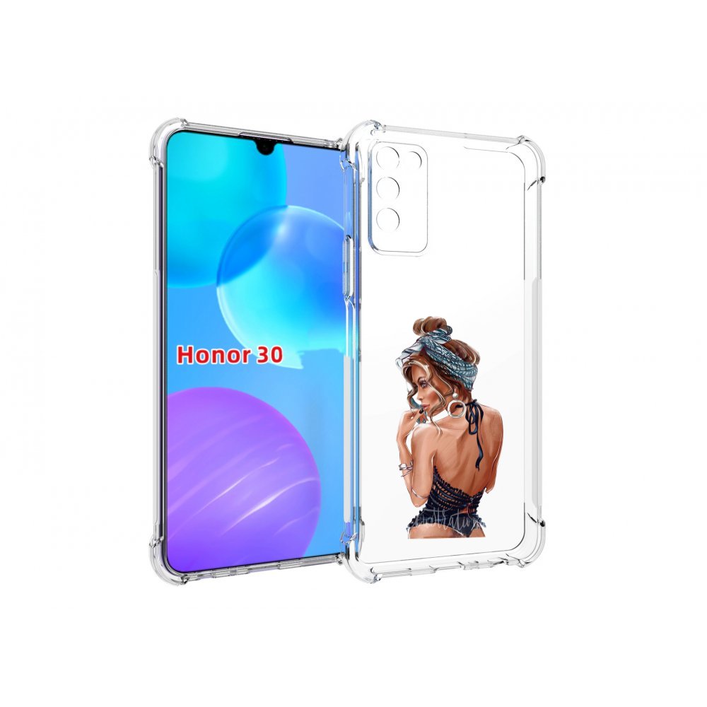

Чехол MyPads Красивая-дама женский для Huawei Honor 30 Lite, Tocco