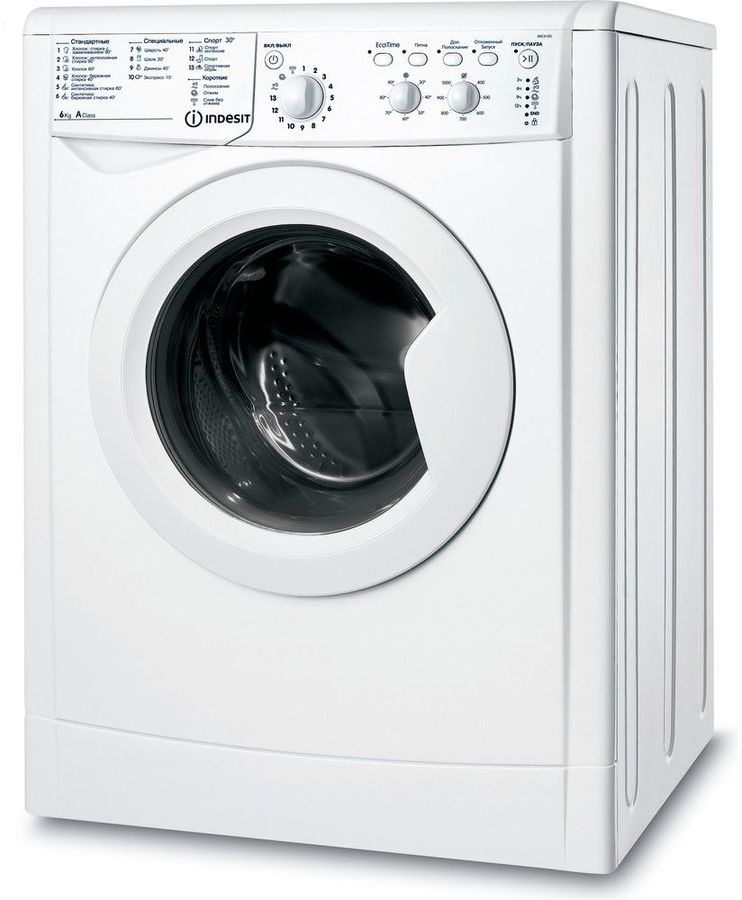 Стиральная машина Indesit IWC 6105 (CIS) белый стиральная машина indesit iwsc 6105