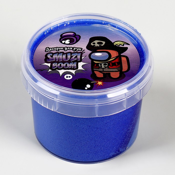

Слайм Smuzi Boom, 90 г, синий цвет