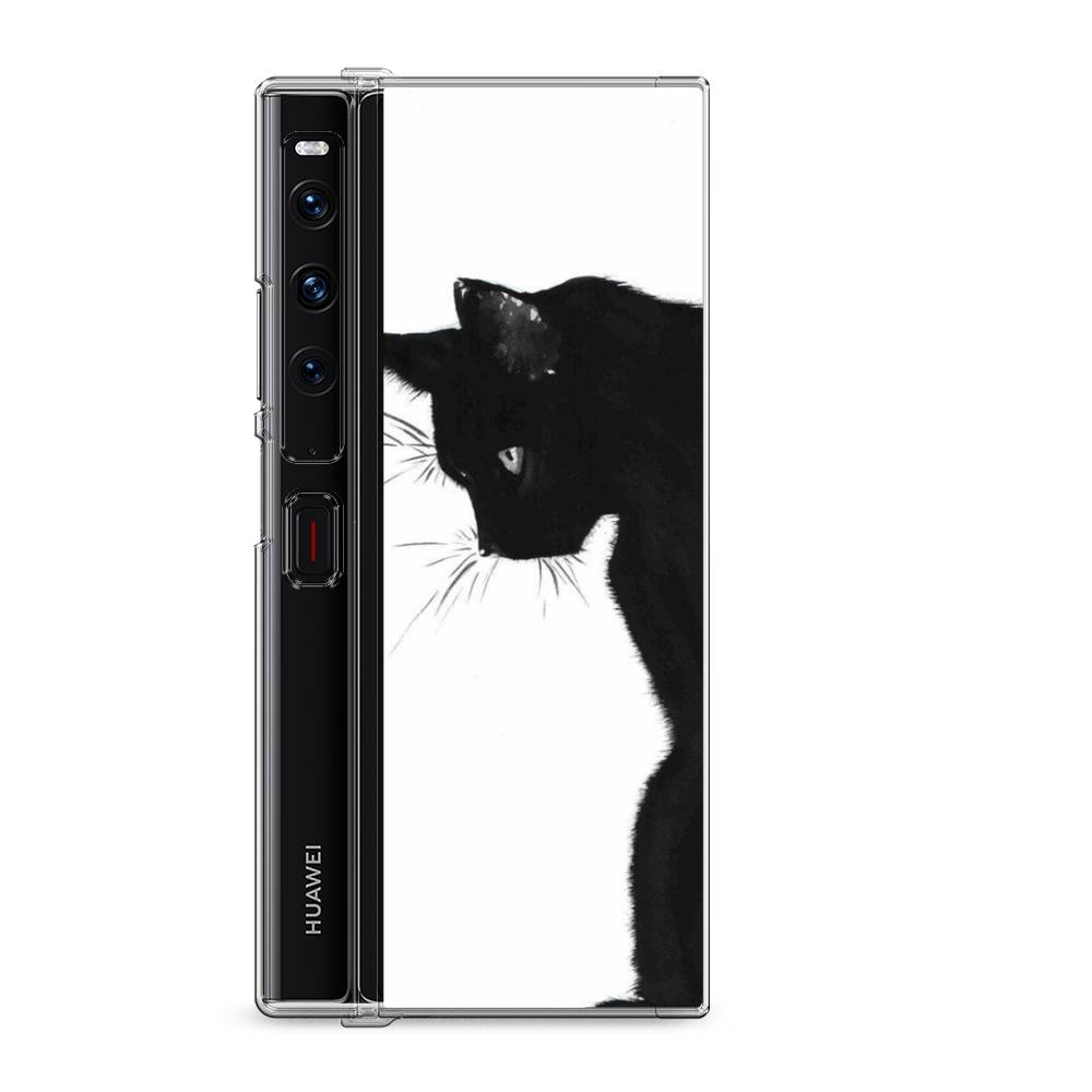 

Силиконовый чехол "Black cat" на Huawei Mate Xs 2 / Хуавеи Мате Xs 2