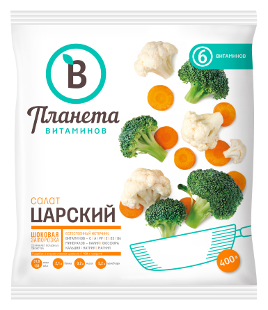 

Салат Планета Витаминов Царский 400 г