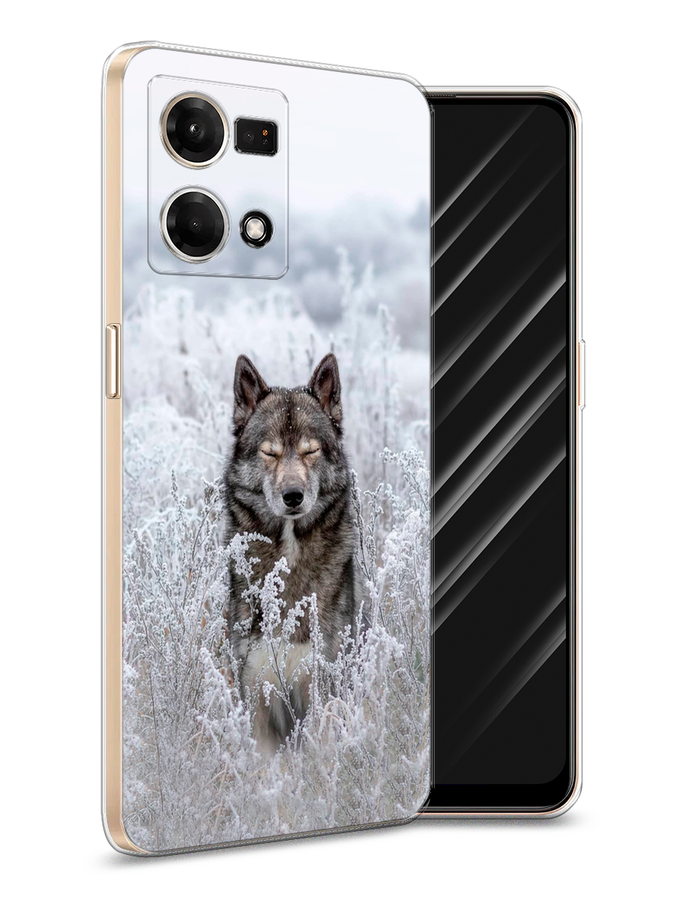 

Чехол Awog на Oppo Reno 7 4G/8 4G "Водный дракон", Разноцветный