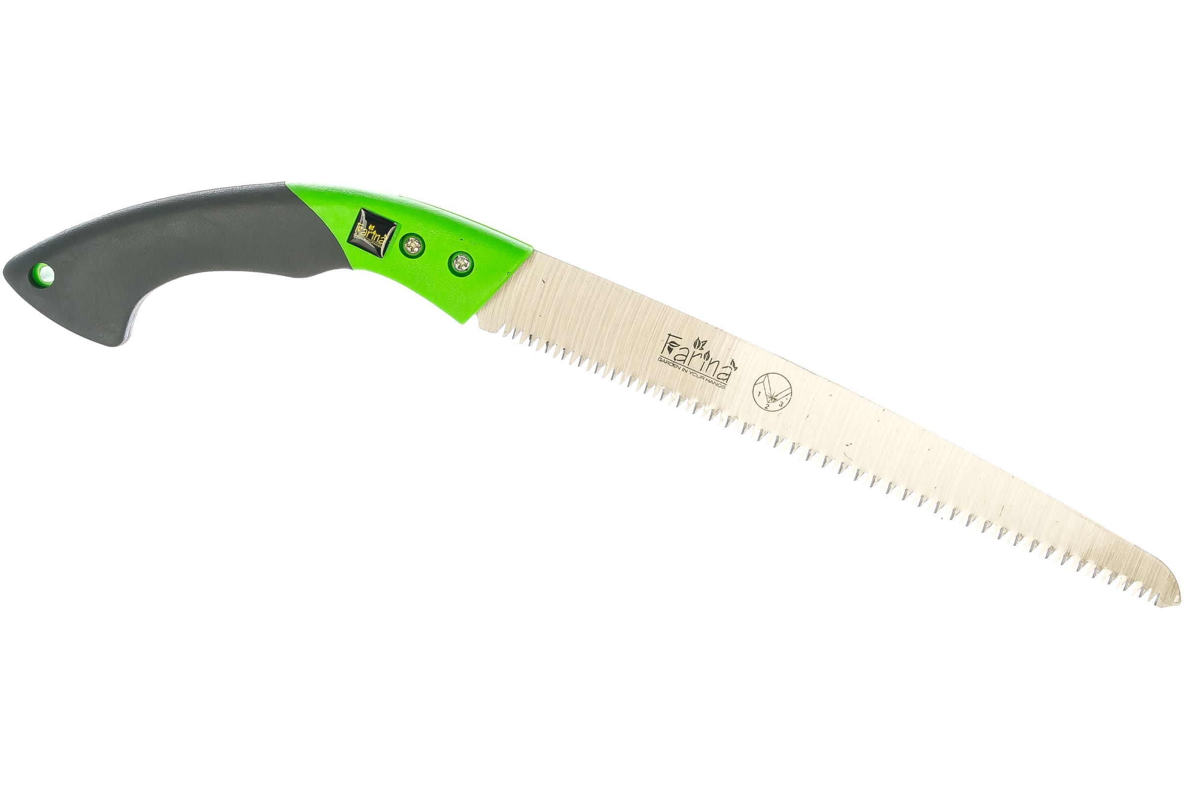 ФАРИНА Ножовка садовая 300мм с ножнами , обрезиненная ручка 93221 тов-135692 ножовка садовая 420 мм пластиковая ручка