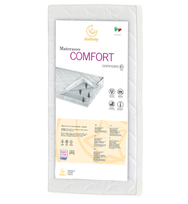 Матрас детский Italbaby Babyterm Comfort 70х140 белый