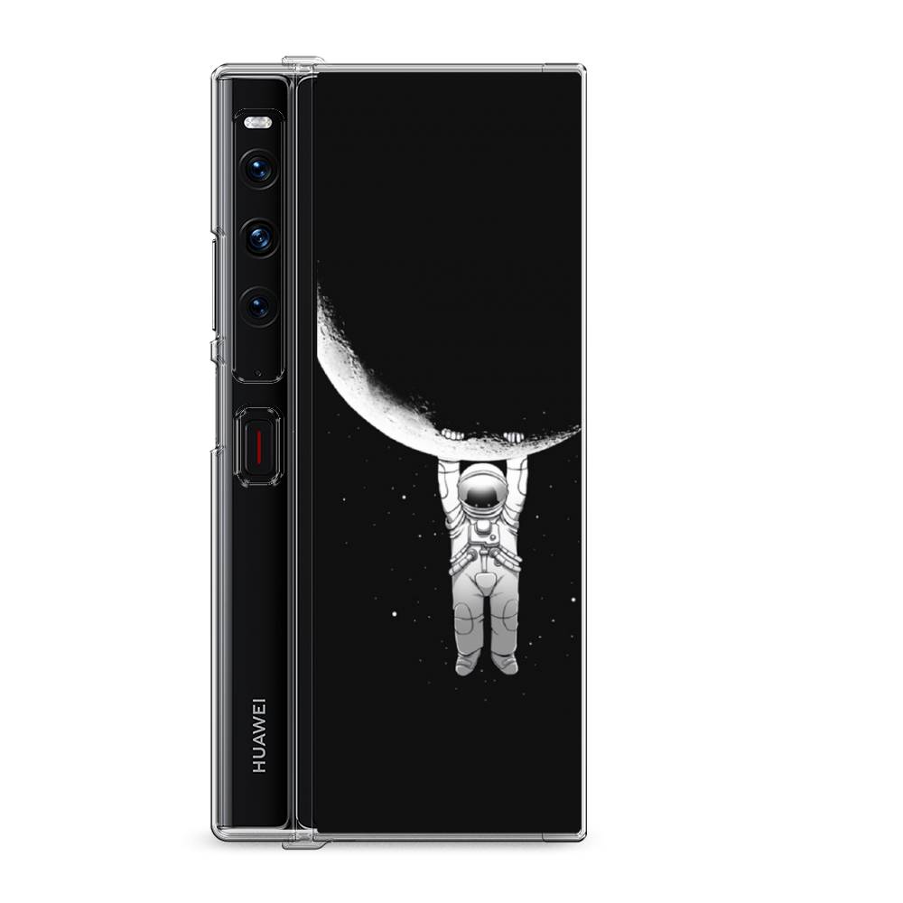 

Силиконовый чехол "Космонавт" на Huawei Mate Xs 2 / Хуавеи Мате Xs 2