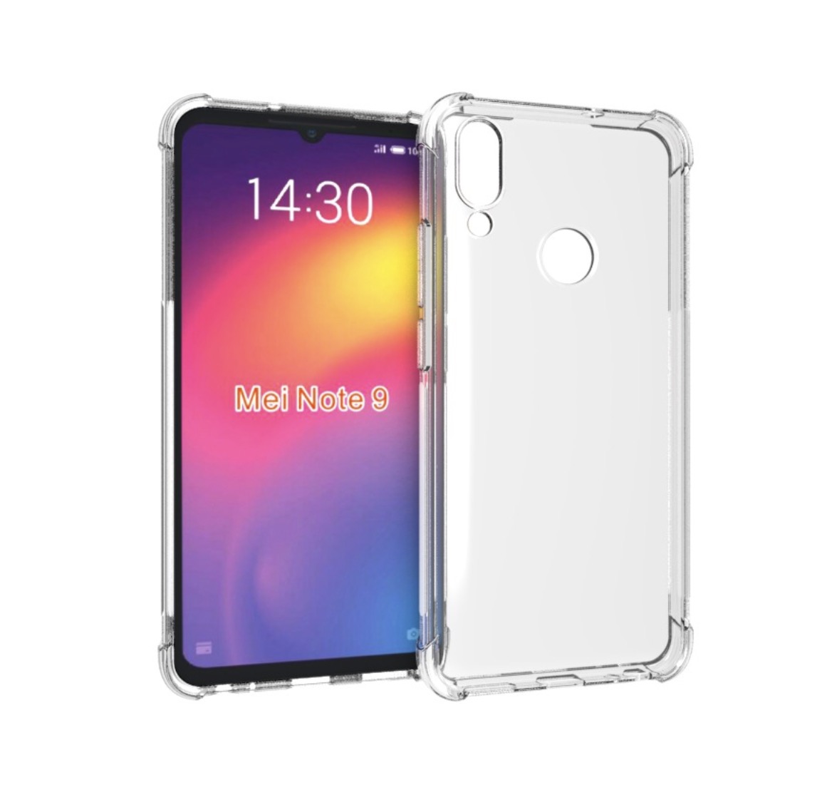 фото Чехол задняя-панель-накладка-бампер mypads tocco для meizu note 9 с усиленной защитой угло nobrand