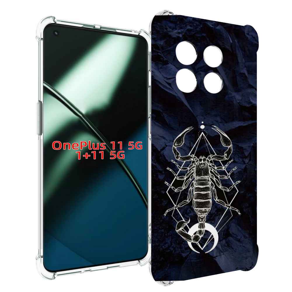 

Чехол MyPads знак зодиака скорпион 3 для OnePlus 11, Прозрачный, Tocco