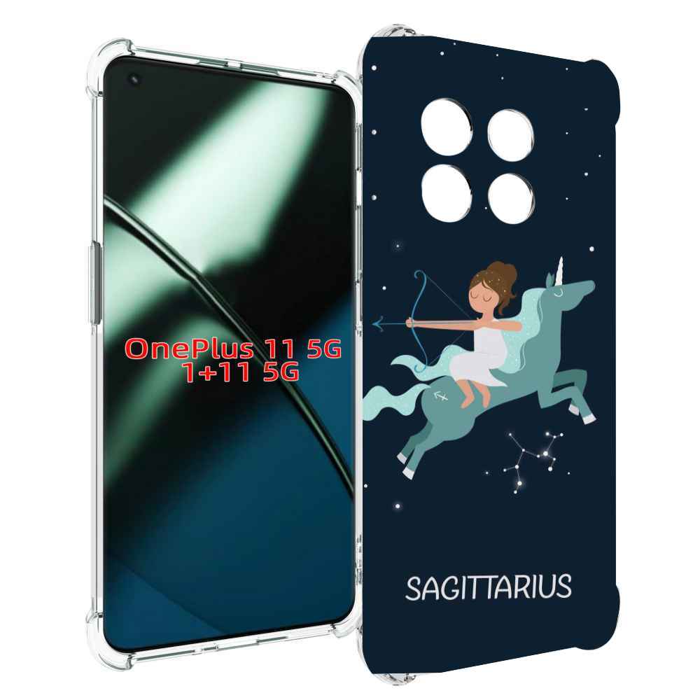 

Чехол MyPads знак зодиака стрелец 5 для OnePlus 11, Прозрачный, Tocco