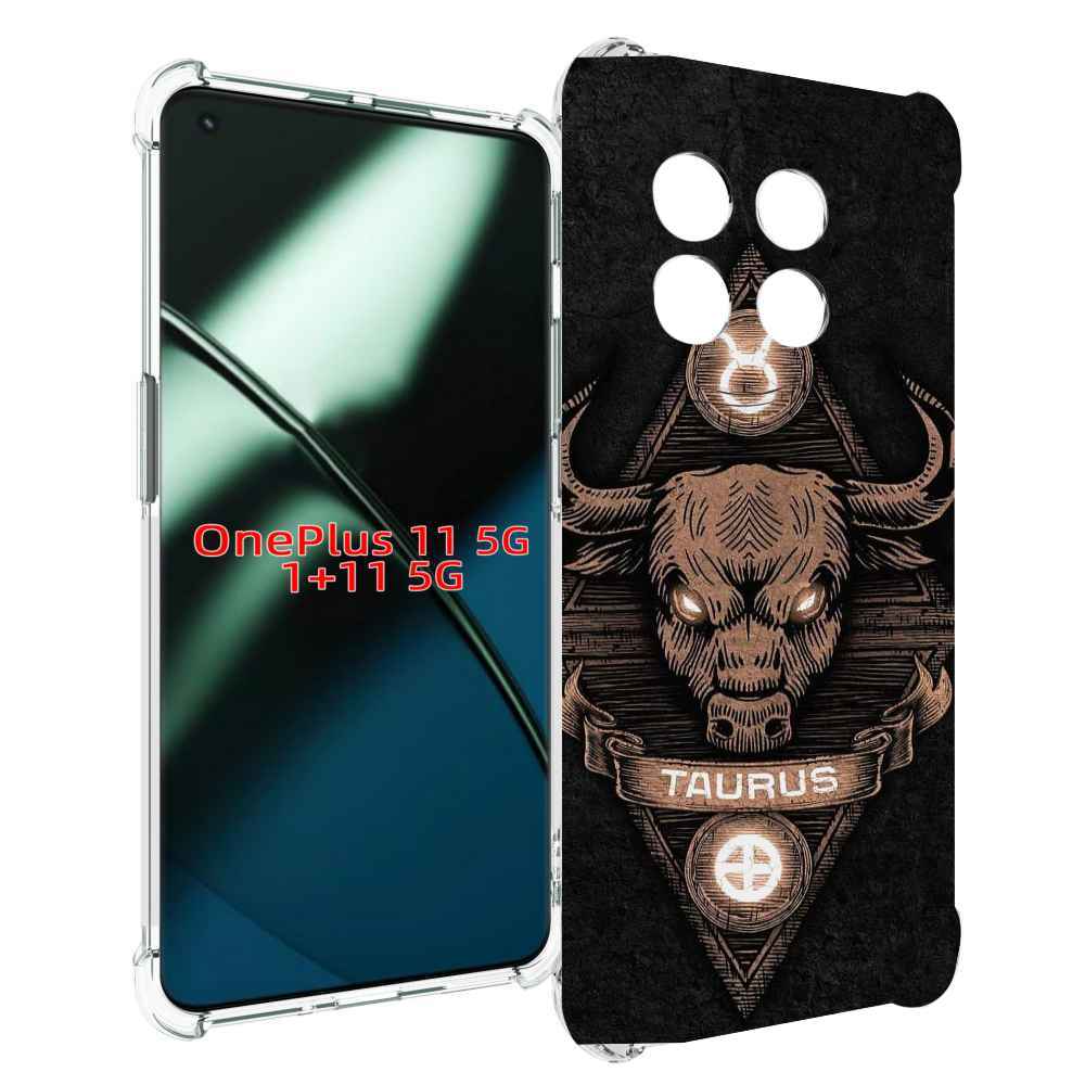 

Чехол MyPads знак зодиака телец 2 для OnePlus 11, Прозрачный, Tocco
