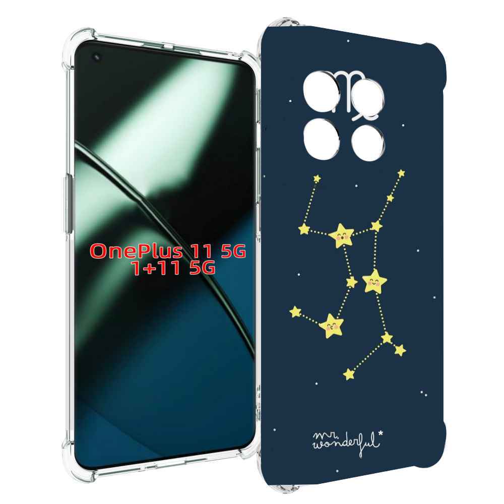 

Чехол MyPads знак-зодиака-дева-3 для OnePlus 11, Прозрачный, Tocco