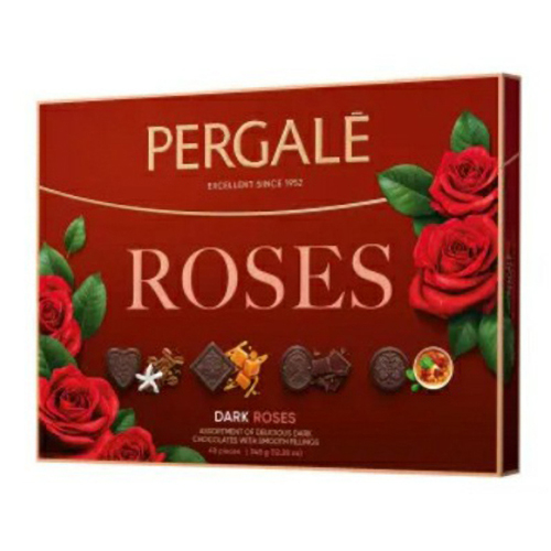 Набор шоколадных конфет Pergale Розы 348 г