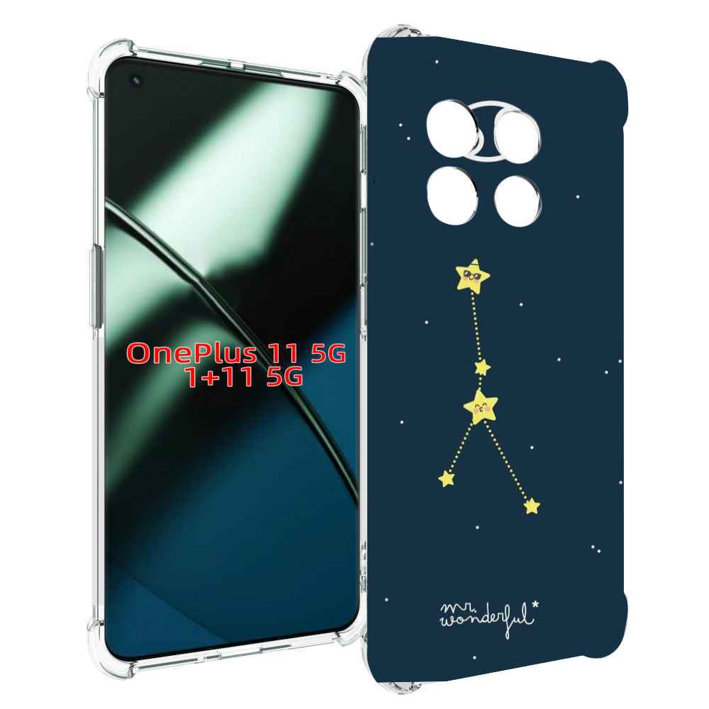 

Чехол MyPads знак-зодиака-рак-3 для OnePlus 11, Прозрачный, Tocco
