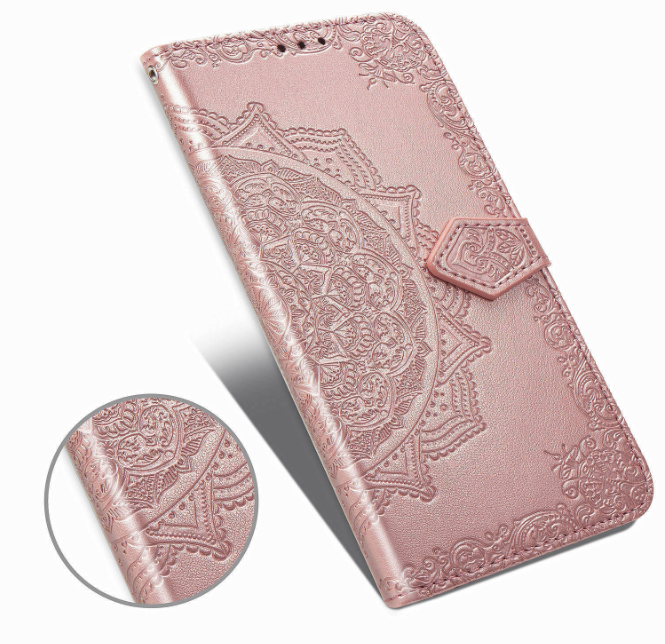 

Чехол-книжка MyPads Modelli Misteriosi для iPhone 14 Plus из эко-кожи с красивыми загадочн, Розовый