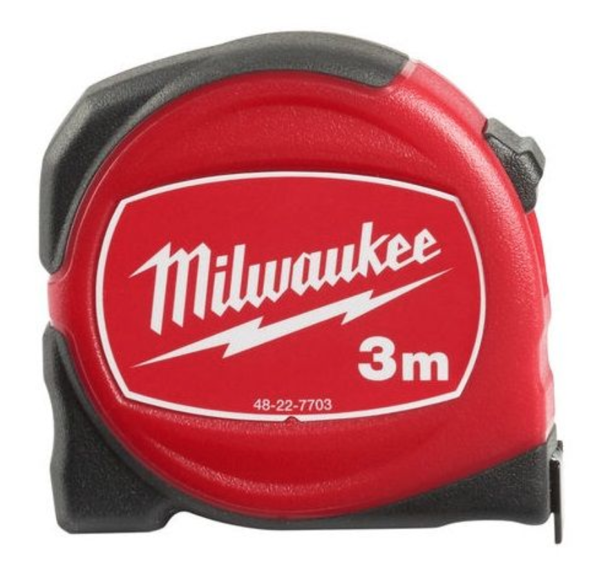 Рулетка Milwaukee SLIM 3м х 16мм, 48227703