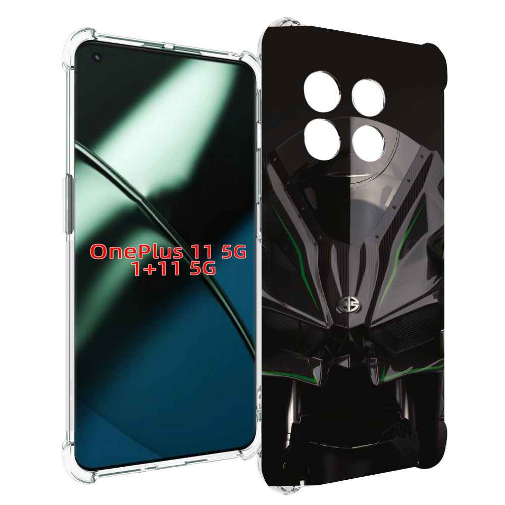 

Чехол MyPads кавасаки мото для OnePlus 11, Прозрачный, Tocco