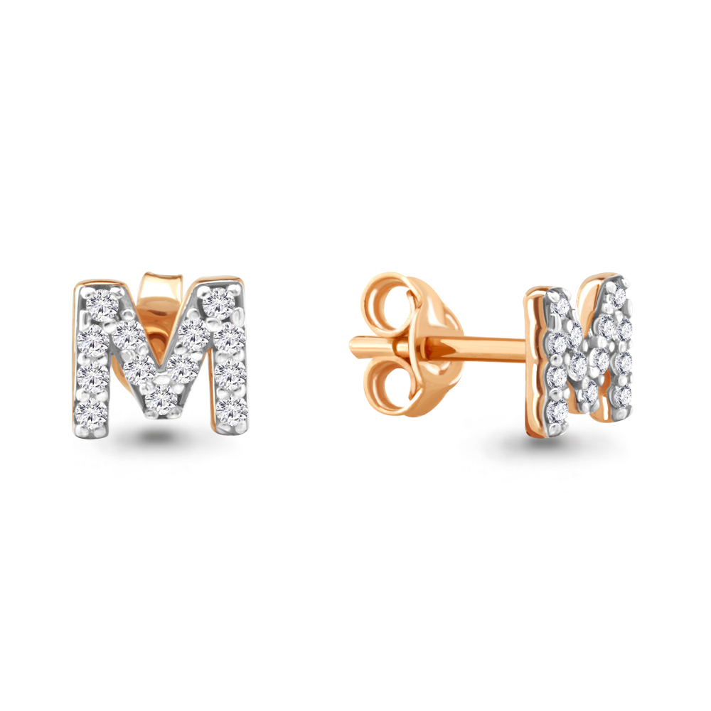 

Моносерьга пусет из серебра с фианитом Aquamarine 46559А_925_з, 46559А_925_з