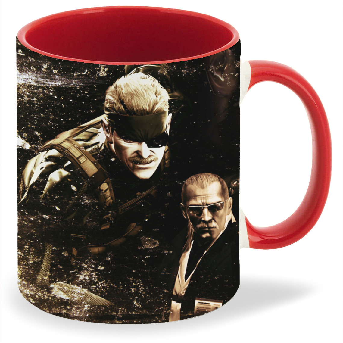 

Кружка CoolPodarok MGS4 Metal Gear Sold Персонажи, MGS4 Metal Gear Sold Персонажи