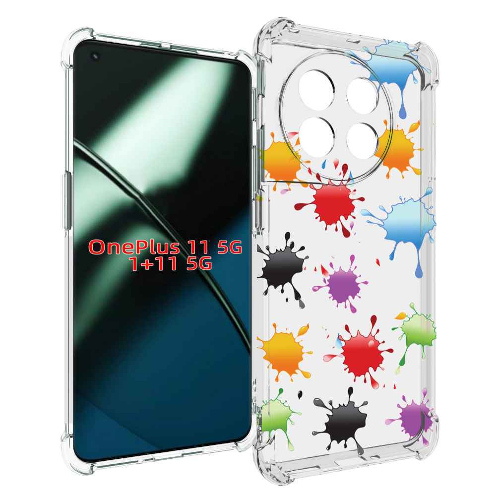 

Чехол MyPads кляксы для OnePlus 11, Прозрачный, Tocco