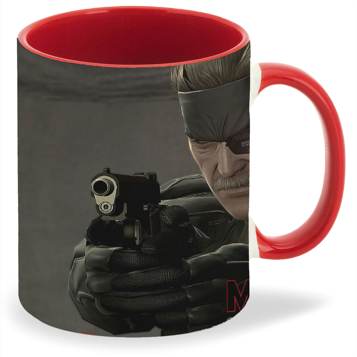 

Кружка CoolPodarok MGS4 Old Snake Пожилой Солдат, MGS4 Old Snake Пожилой Солдат