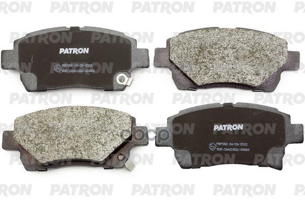 

Тормозные колодки PATRON PBP058