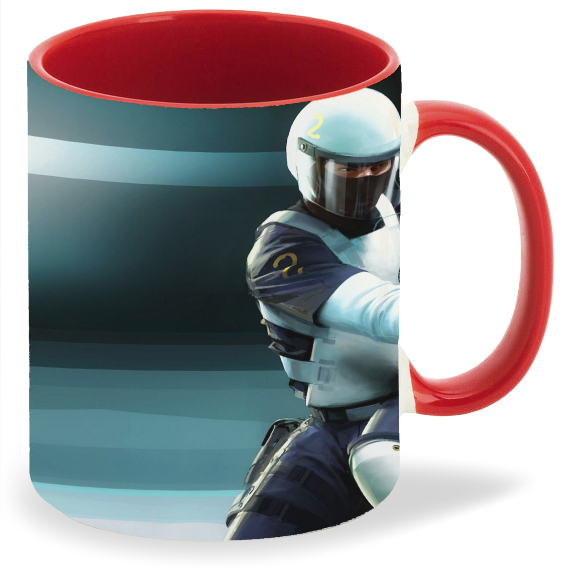 

Кружка CoolPodarok mirrors edge Полиция Выстрел Каска Щит, mirrors edge Полиция Выстрел Каска Щит