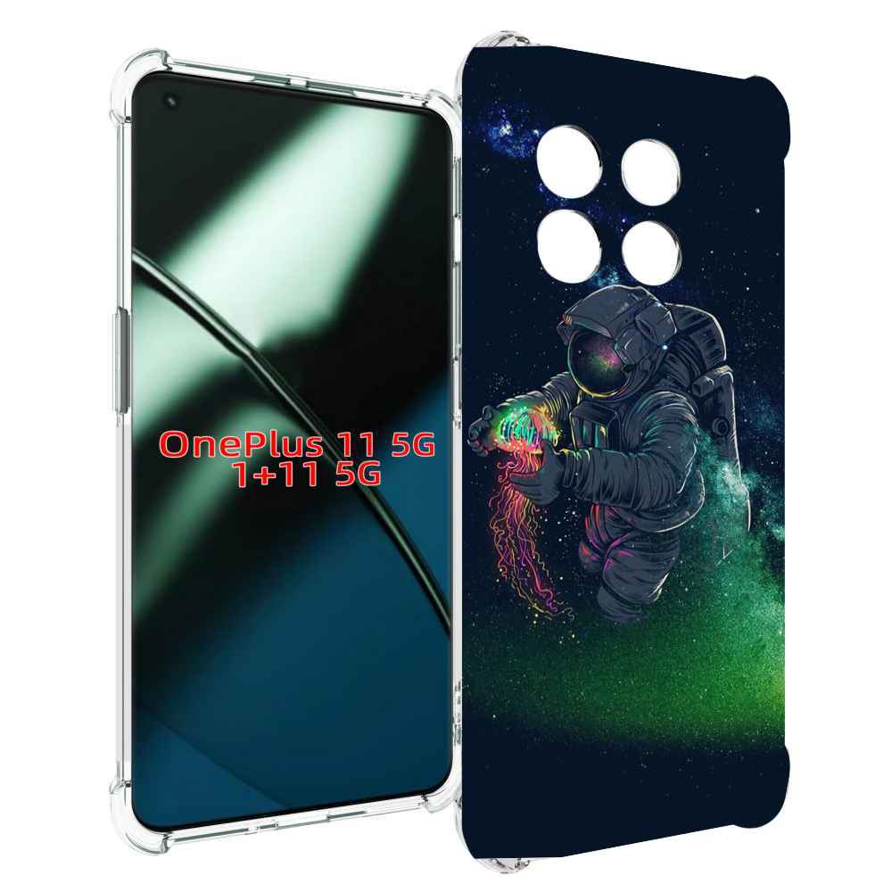 

Чехол MyPads космонавт-с-оружием-арты для OnePlus 11, Прозрачный, Tocco