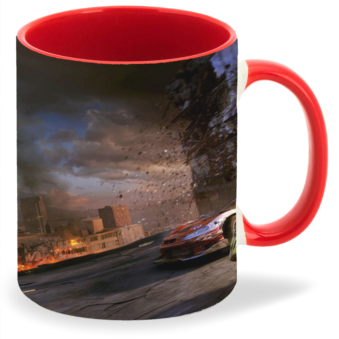 

Кружка CoolPodarok motorstorm apocalypse Разрушается дорога, motorstorm apocalypse Разрушается дорога