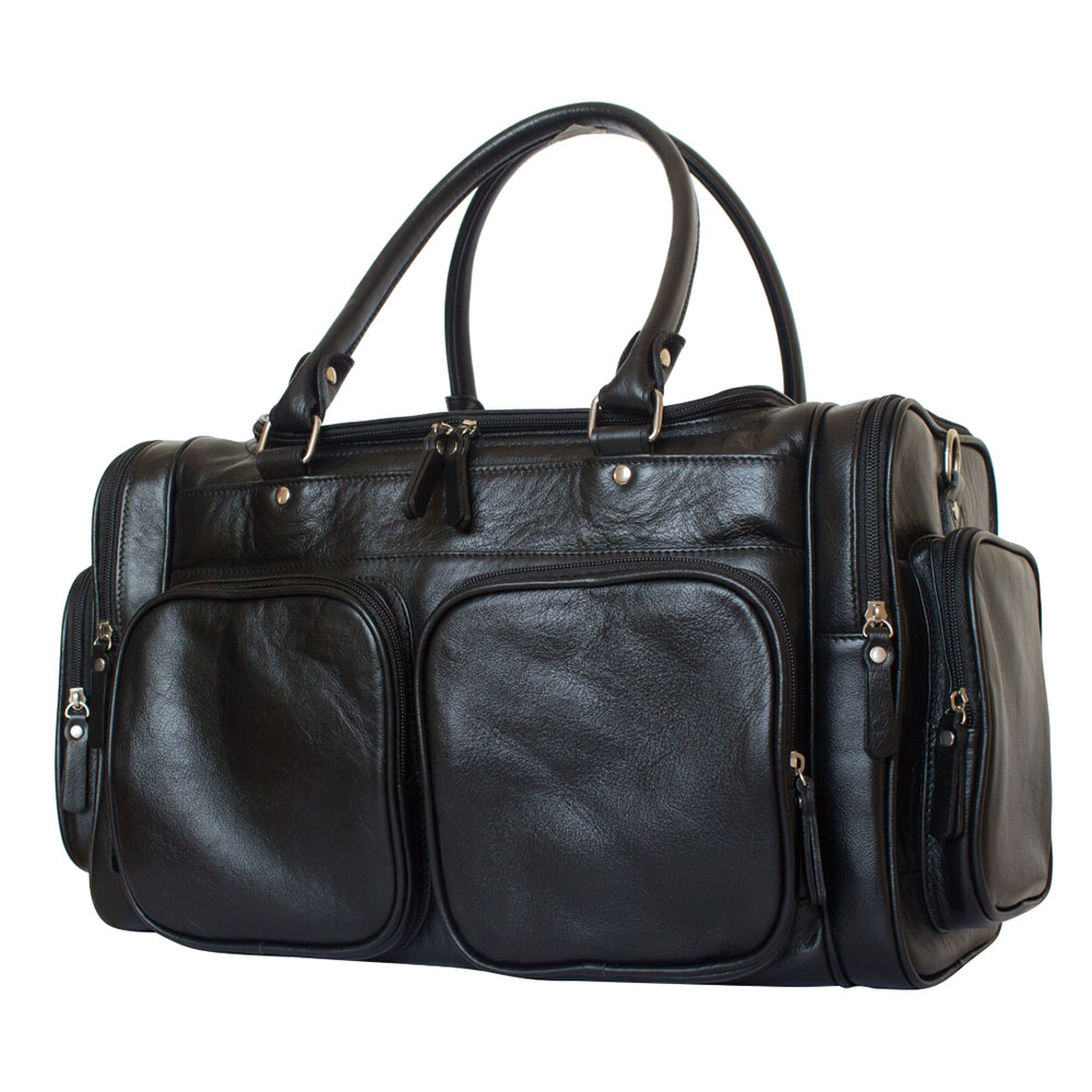 

Дорожная сумка мужская Carlo Gattini Bufaloro black, 25х48х23 см, Черный, Bufaloro