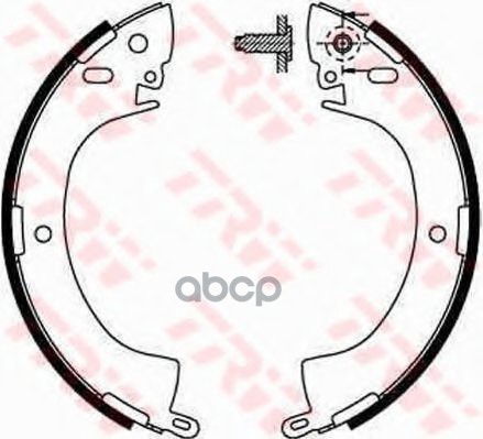 

Колодки тормозные барабанные задн MITSUBISHI: L200 ALL 86-96 PATRON PSP249