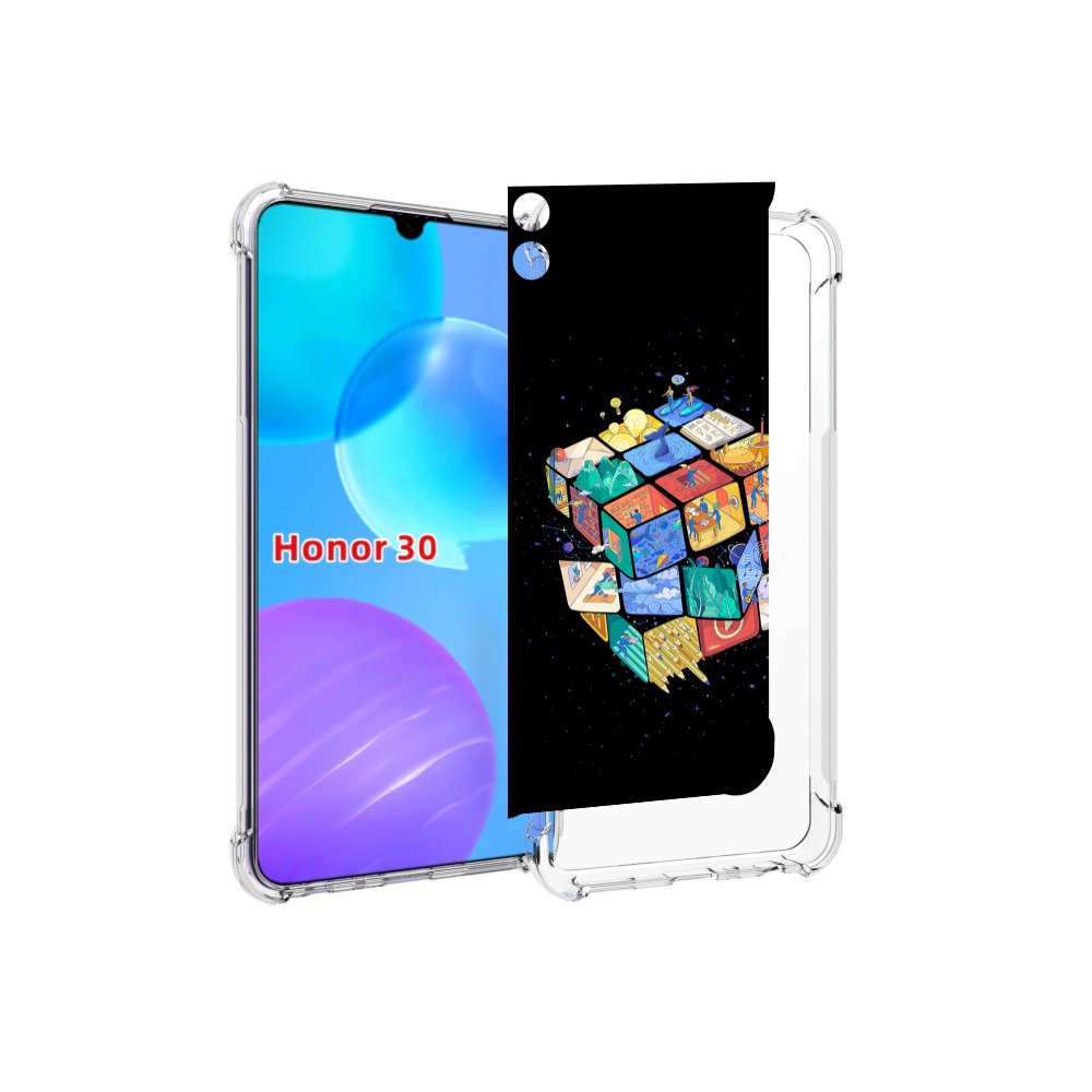 

Чехол MyPads Кубик-Рубика для Huawei Honor 30 Lite, Tocco