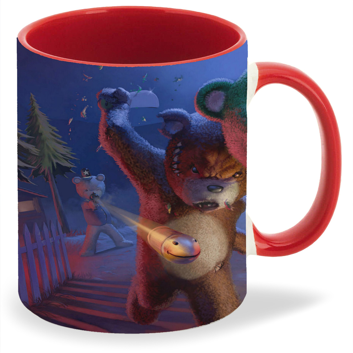 

Кружка CoolPodarok naughty bear Мягкие Мишки, naughty bear Мягкие Мишки
