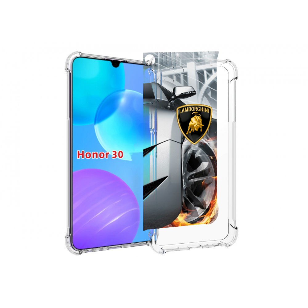 

Чехол MyPads Ламборгини мужской для Huawei Honor 30 Lite, Tocco