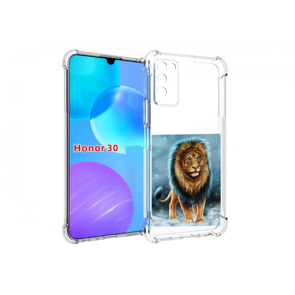 

Чехол MyPads Лев-в-тумане для Huawei Honor 30 Lite, Tocco