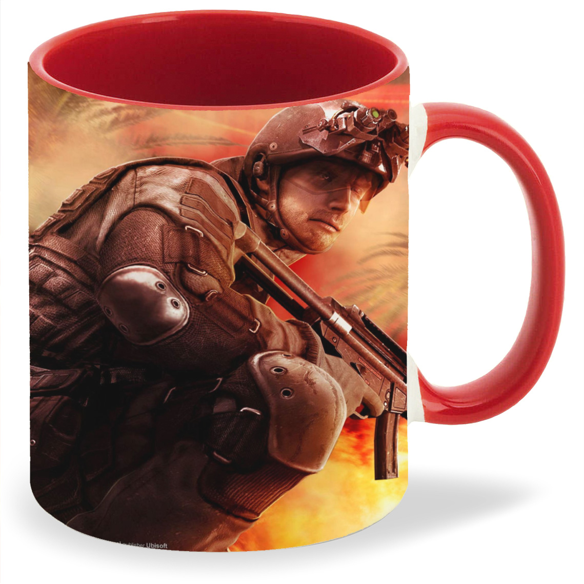 

Кружка CoolPodarok Rainbow Six Vegas Солдат, Rainbow Six Vegas Солдат
