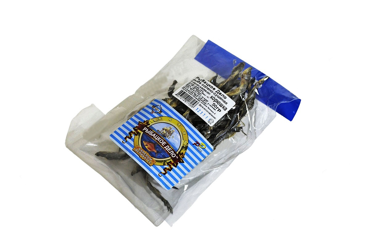 

Корюшка Рыбацкое дело вяленая 50 г