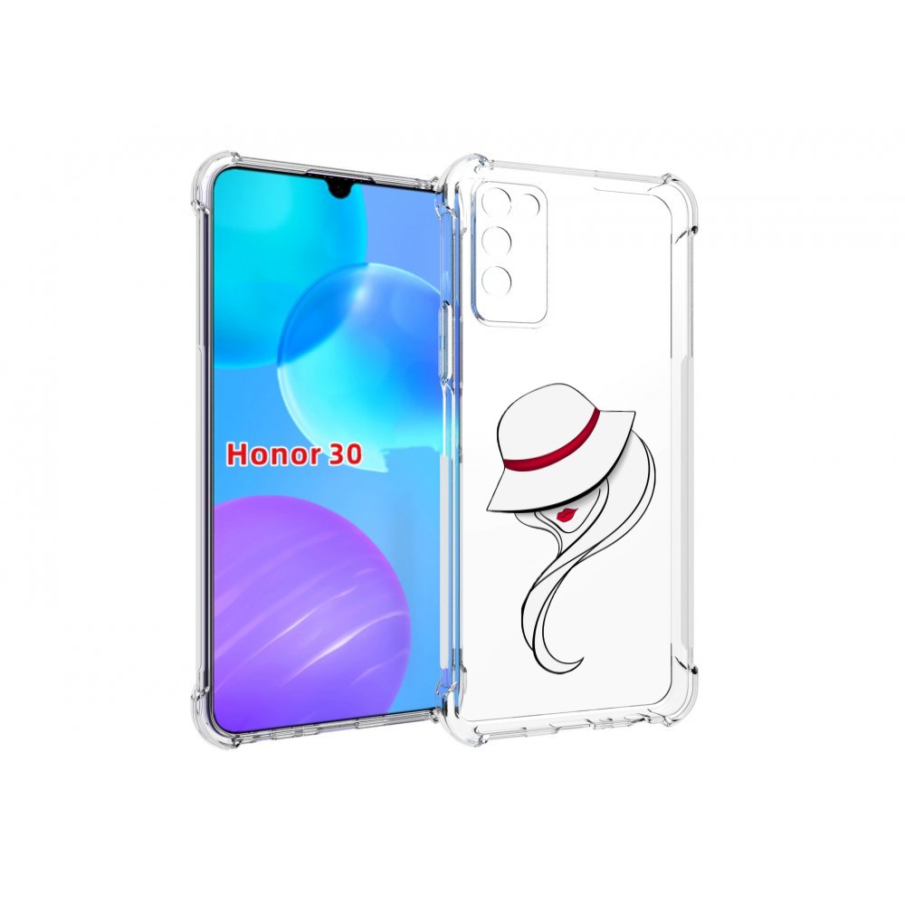 

Чехол MyPads Лого женский для Huawei Honor 30 Lite, Tocco