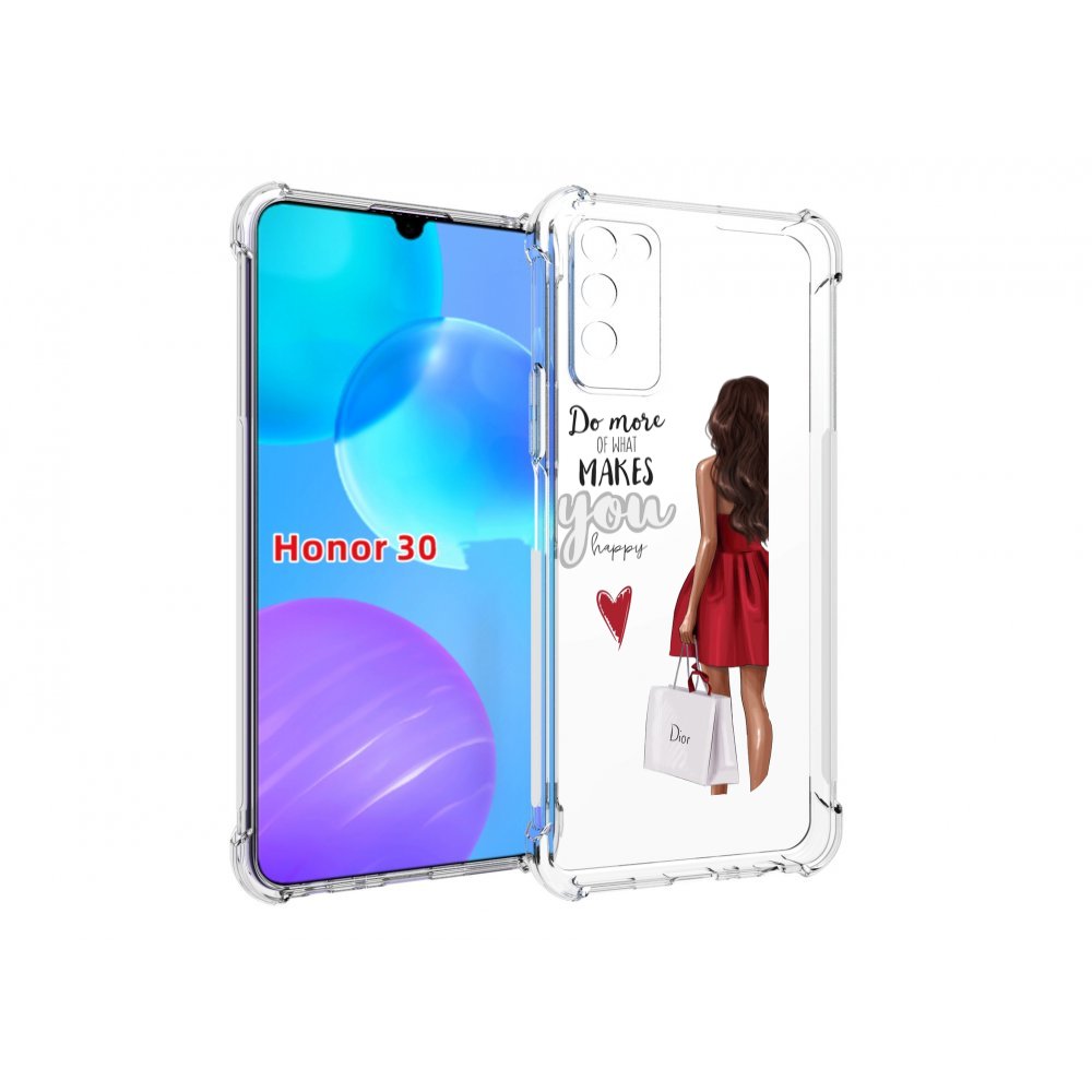 

Чехол MyPads Маленькие-радости женский для Huawei Honor 30 Lite, Tocco