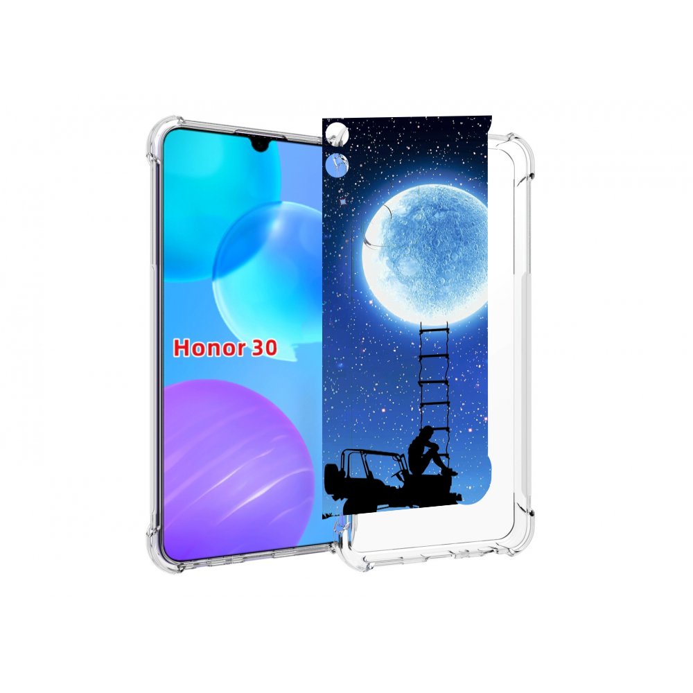 

Чехол MyPads Машина-на-лун для Huawei Honor 30 Lite, Tocco