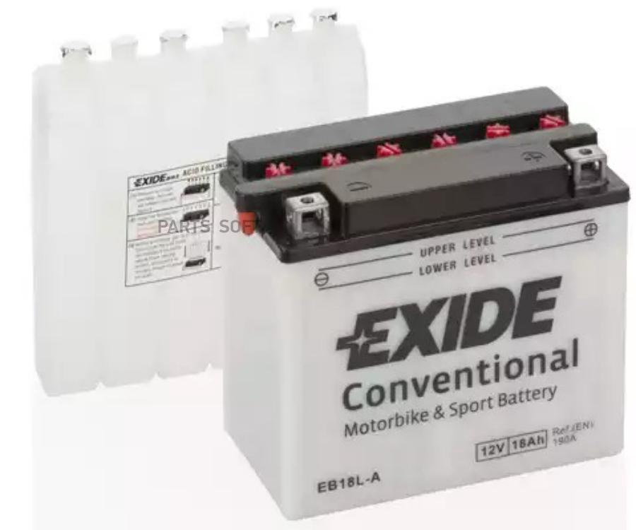 

EXIDE Аккумулятор EXIDE EB18LA