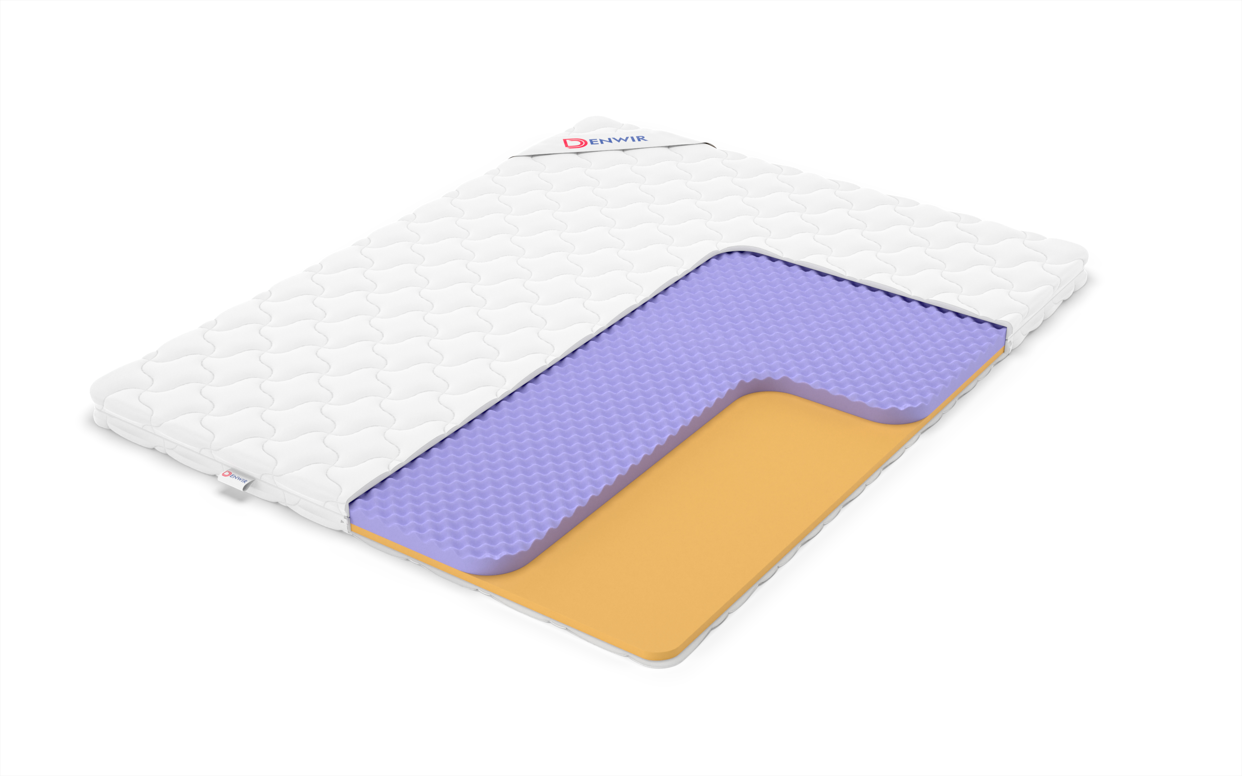 

Матрас-топпер Denwir COMFORT FIVE MEMO 7 110х195, 7 см, Белый, COMFORT FIVE MEMO 7